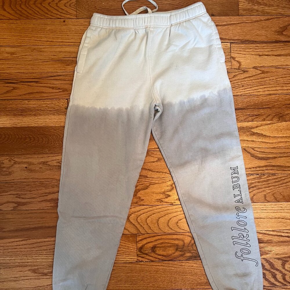 Taylor Swift Folklore Album Sweatpants - M